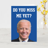 Carte Vous Mlle Joe Biden ? (Fleur jaune)