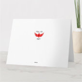 Carte Vous & Moi Poème d'amour Âme sœur Romantique (Dos)