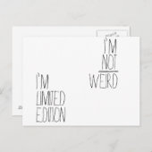 Carte vous montrant spécial (Devant / Derrière)