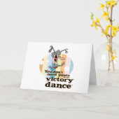 Carte Vous n'avez pas besoin de pantalons pour la danse (Fleur jaune)