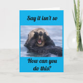 CARTE VOUS NE POUVEZ TOUT SIMPLEMENT PAS DÉPLACER NON NO (Devant)