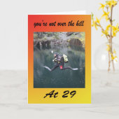 Carte Vous n'êtes pas au-dessus de la colline à 29 ans (Fleur jaune)