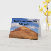 Carte Vous n'êtes pas encore au-dessus de la colline... (Fleur jaune)