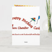 Carte Vous n'êtes pas l'anniversaire 30 (Dos)