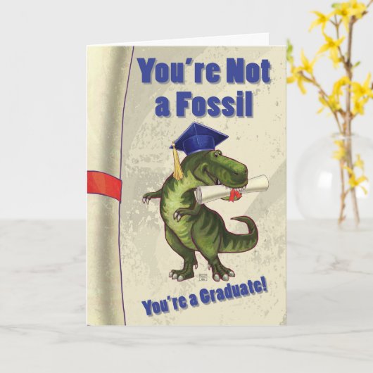 Carte Vous n'êtes pas un scroll fossile (Fleur jaune)