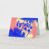 Carte Vous Nous Manquez ! (Devant)
