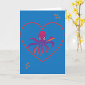 Carte Vous OCTOPIEZ mes pensées (Fleur jaune)