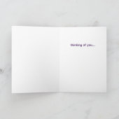 Carte Vous penser avec amour (Intérieur)