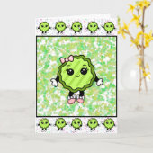 Carte Vous penser | Cadeau d'amitié Funny Pickle  (Fleur jaune)