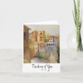 Carte Vous penser - Village Italien (Devant)