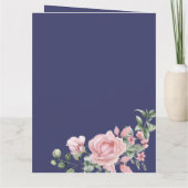 Carte Vous Pensez Roses Botaniques Roses Roses (Dos)