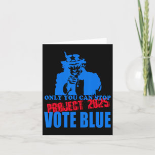 Carte Vous Pouvez Arrêter Project 2025 Anti-Trump Vote B