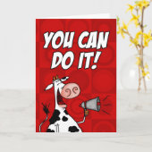 Carte Vous Pouvez Le Faire ! (Fleur jaune)