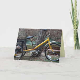 Carte Vous pouvez monter votre trike si vous voulez