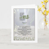 Carte Vous pouvez vraiment faire n'importe quoi - Philip (Fleur jaune)