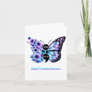 Carte Vous Problème Prévention du Suicide Semicolon Papi