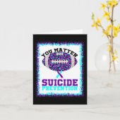 Carte Vous Problème Prévention Suicide Sensibilisation A (Fleur jaune)