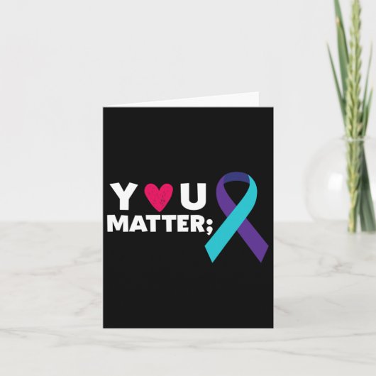 Carte Vous Problème Prévention Suicide Sensibilisation T (Devant)