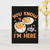 Carte Vous savez pourquoi je suis là Deviled Eggs de Tha (Fleur jaune)
