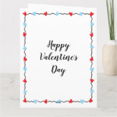 Carte Vous serez ma Saint-Valentin Funny Valentine's Day (Dos)