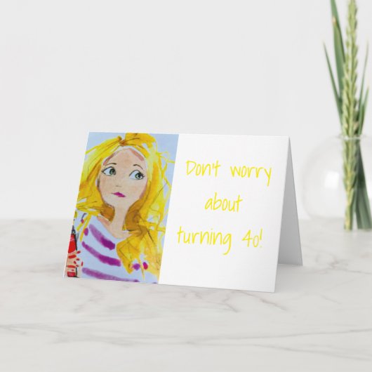 Carte VOUS SEREZ TOUJOURS "39" POUR MOI *40e HUMOUR D'AN (Devant)