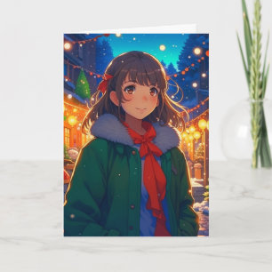 Carte Vous souhaitant un Noël ani-magnifique