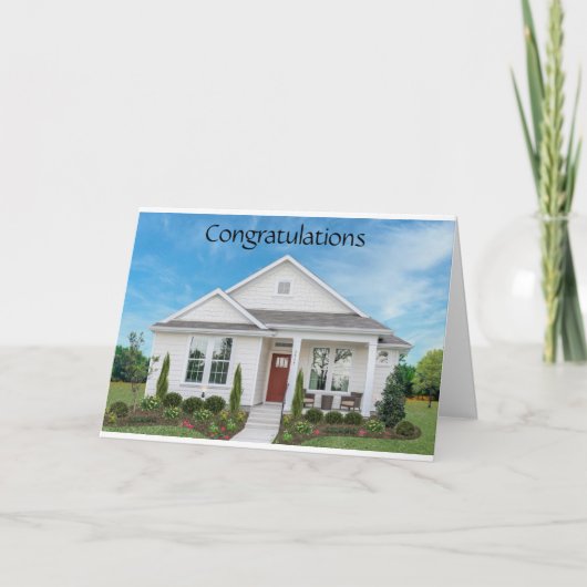 CARTE * VOUS SOUHAITEZ BEAUCOUP DE BONHEUR* DANS VOTRE C (Devant)