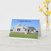 CARTE * VOUS SOUHAITEZ BEAUCOUP DE BONHEUR* DANS VOTRE C (Fleur jaune)