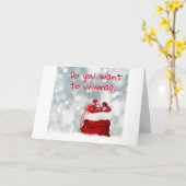 CARTE **VOUS SOUHAITEZ DÉPASSER LES CADEAUX OU FAIRE DU  (Fleur jaune)