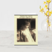 Carte Vous souvenez-vous de l'époque de l'anniversaire s (Fleur jaune)