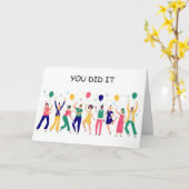 CARTE **VOUS** TOURNEZ *21** UNE JOURNÉE TRÈS SPÉCIALE ! (Fleur jaune)