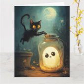 Carte Vous voilà  (Fleur jaune)