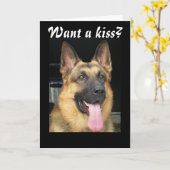 CARTE VOUS VOULEZ BIEN KISS ? (Fleur jaune)