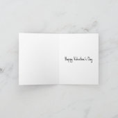 Carte Vous voulez dire une latte à moi Valentines Jour P (Intérieur)