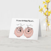 Carte vous vous connaissez dessert il ! (Fleur jaune)