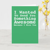 Carte Vous Vous Envoyez Quelque Chose De Magnifique Vous (Fleur jaune)