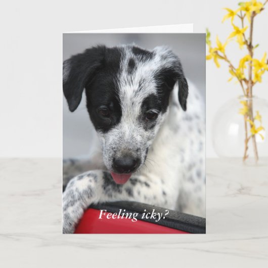 Carte Vous vous sentez en colère ? (Fleur jaune)