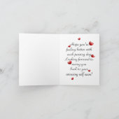 Carte Vous vous sentirez mieux bientôt (Intérieur)