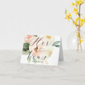 Carte Vow Keepsine, Mariage, Rose vif (Fleur jaune)