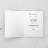 Carte Vow Renewal Congratulations White Magnolias Custom (Intérieur)