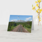 Carte Voyage (Fleur jaune)