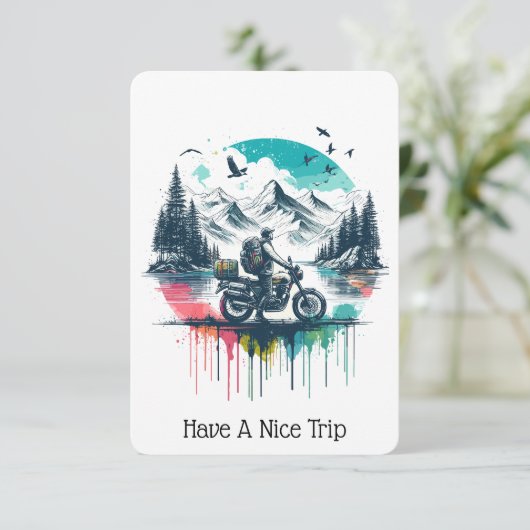 Carte Voyage (Debout devant)