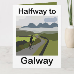 Carte Voyage à mi-chemin vers Galway