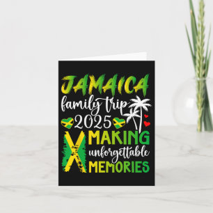 Carte Voyage de famille en Jamaïque 2025 Créer des souve