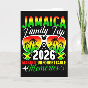 Carte Voyage de famille en Jamaïque 2026 Création de sou