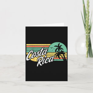Carte voyage de filles au Costa Rica tenue de voyage au