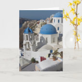 Carte Voyage de Mykonos Grèce (Fleur jaune)