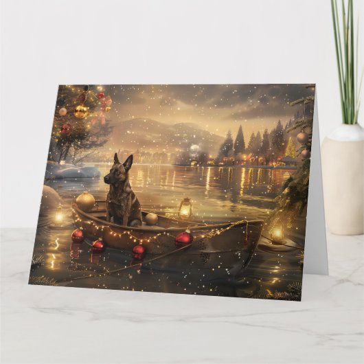 Carte Voyage de Noël de Malinoi en Belgique (Devant)