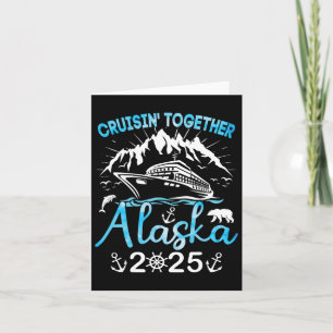 Carte Voyage de vacances en croisière en Alaska 2025 Fam