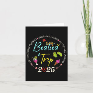 Carte Voyage des Meilleures Amies 2025 Souvenirs Filles